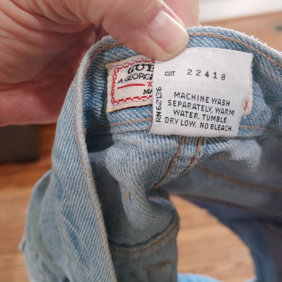 Vintage 80's GUESS? High Waist Shorts - Picture 8 of 8